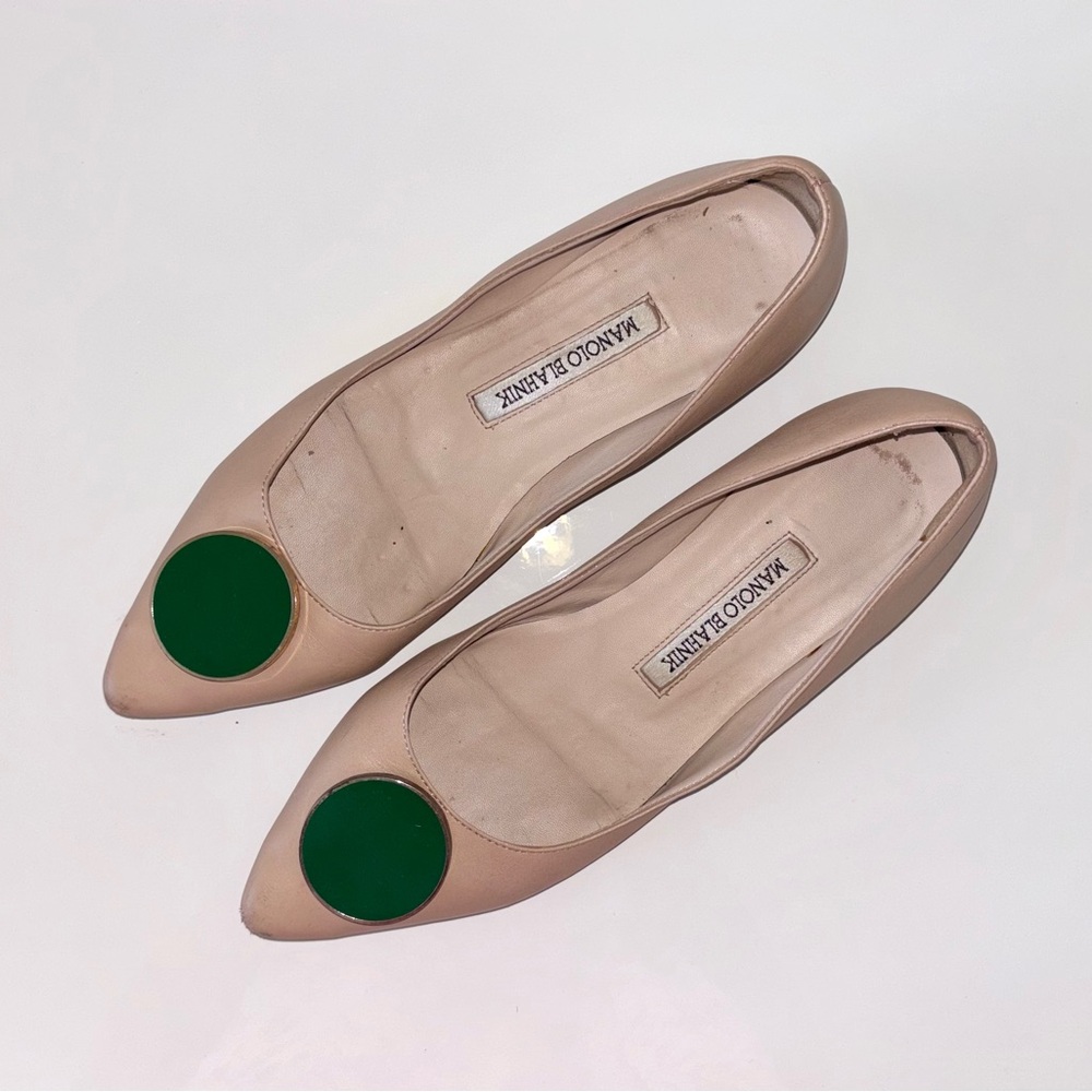 Authentic Manolo Blahnik flats